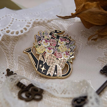 Watering Can Enamel Pin - 2024